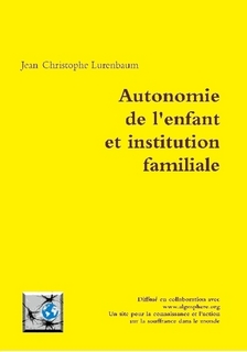 Autonomie de l'enfant et institution familiale